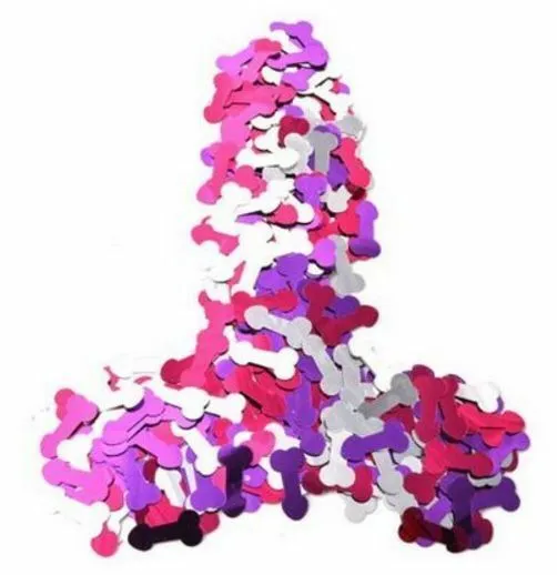Penis Confetti Hens Night Party Games Willy Bachelorette Girls Night Decoration