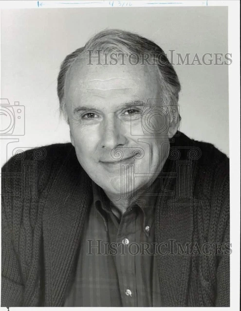 1987 Press Photo Actor Richard Kiley stars in NBC series "A Year in the Life"