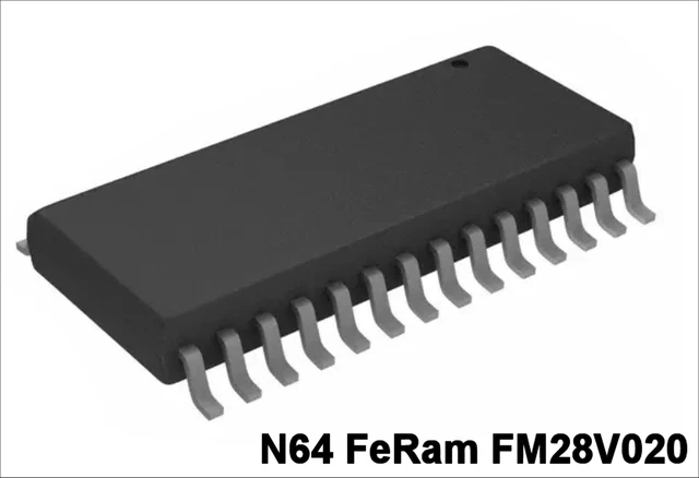 NINTENDO 64 CONTROLLER Pak Memory Update Upgrade FM28V020 N64 FRAM ...