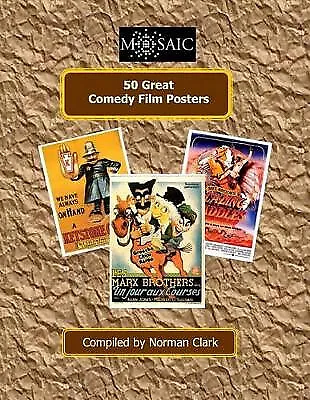 50 Great Comedy Film Posters By Norman Clark - New Copy - 9781516994038