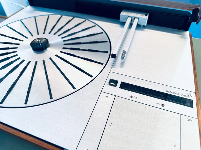 BANG & OLUFSEN (B&O) Beogram 4000 Turntable ** THE LEGEND ** MINT ...