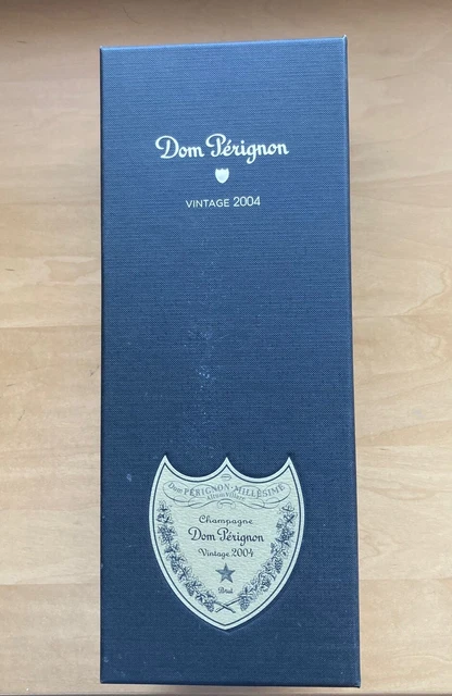Dom Perignon Champagne 2004 empty box