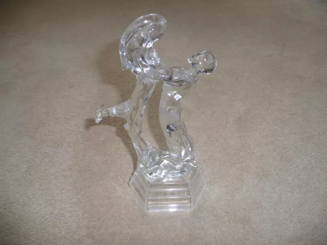 RCR Royal Crystal Rock 24% Lead Crystal Dancing Couple - Ornament Figurine