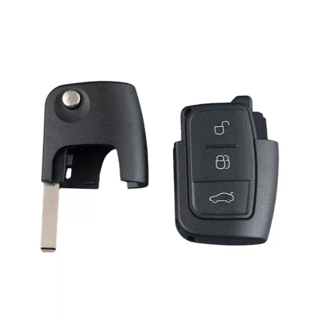 Fits Ford 433MHZ 3 Buttons 4D60_HU101 Chip Complete Transponder Remote Flip Key 3