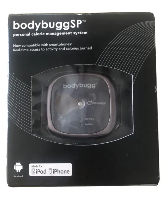 New in Box BodyMedia BodyBugg SP Personal Calorie Management System 24Hr Armband