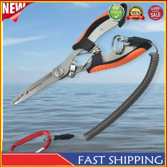 6.38 in Fishing Pliers Fish Clip Lip Fishing Tongs Fish Clamp Pliers for Fishing