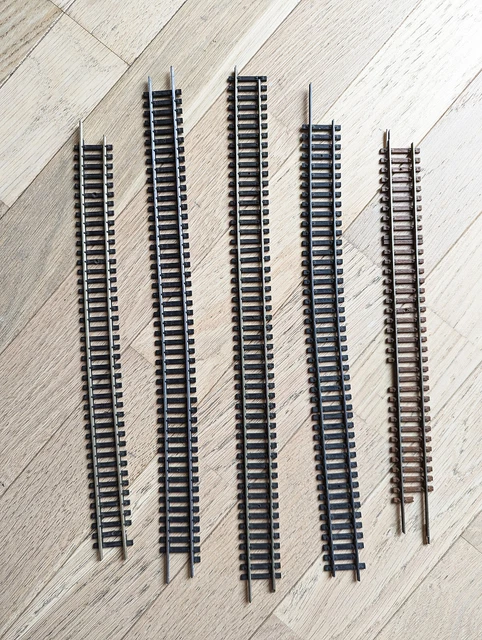JOUEF HO : lot de 5 rails droits souples