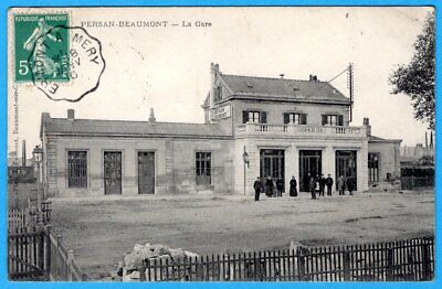 Cpa 95 Persan-Beaumont - La Gare