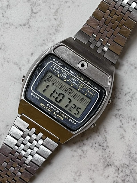 CASIO 82H108 CASIO Melody Watch Vintage Rare Casio Melody Watch 124.95 PicClick UK