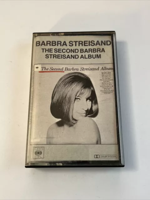 BARBRA STREISAND  - the second album — Cassette audio - K7 - Tape