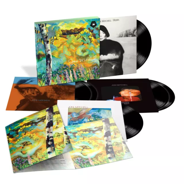 Joni Mitchell The Asylum Albums 1976-1980 5 x Vinyl LP Box Set Pre-Sale 21/06/24
