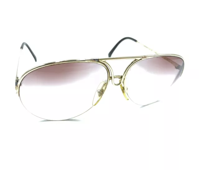 CARRERA PORSCHE DESIGN 5627 Aviator Gold Sunglasses Frames 59-13 130 ...