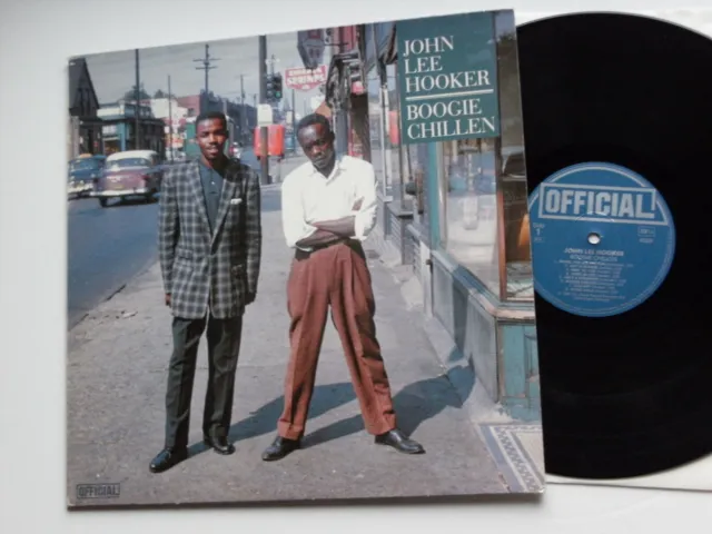 John Lee Hooker – Boogie Chillen LP. Rare. Fully Play Tested Near Mint Vinyl