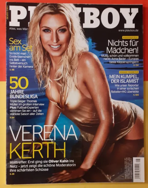 Playboy Ausgabe 8/2013 Verena Kerth