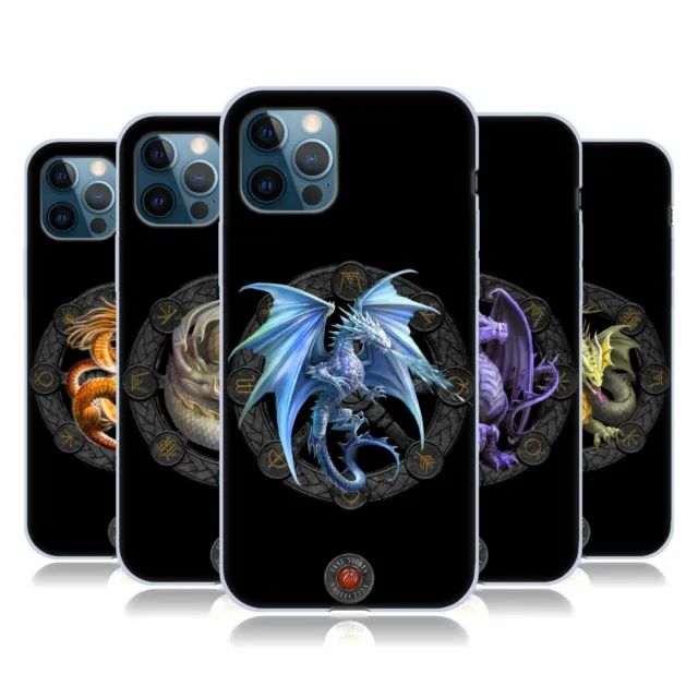 OFFICIAL ANNE STOKES DRAGONS OF THE SABBATS GEL CASE FOR APPLE iPHONE PHONES