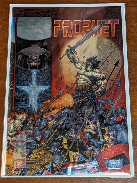 Prophet #1 Vol. 2  Image Comics Holo Foil Cover 1995 Bagged Boarded