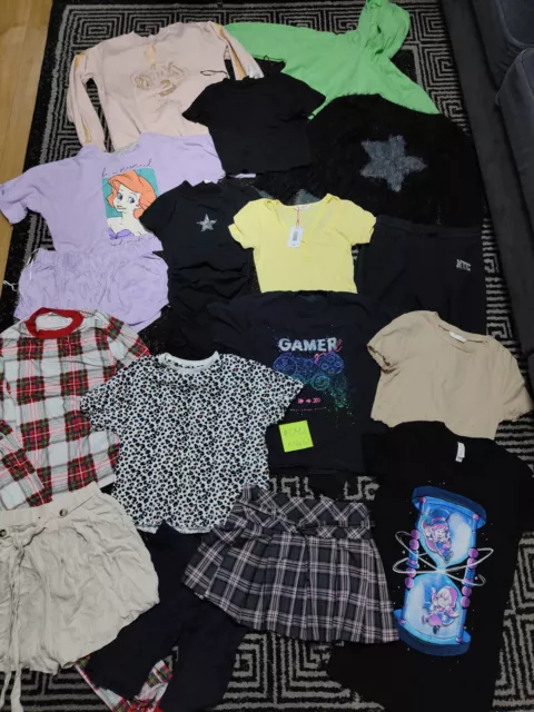 #092💜 Huge Bundle Of Girls Clothes 11-12years GEORGE NEXT H&M CANDY DISNEY PRIM