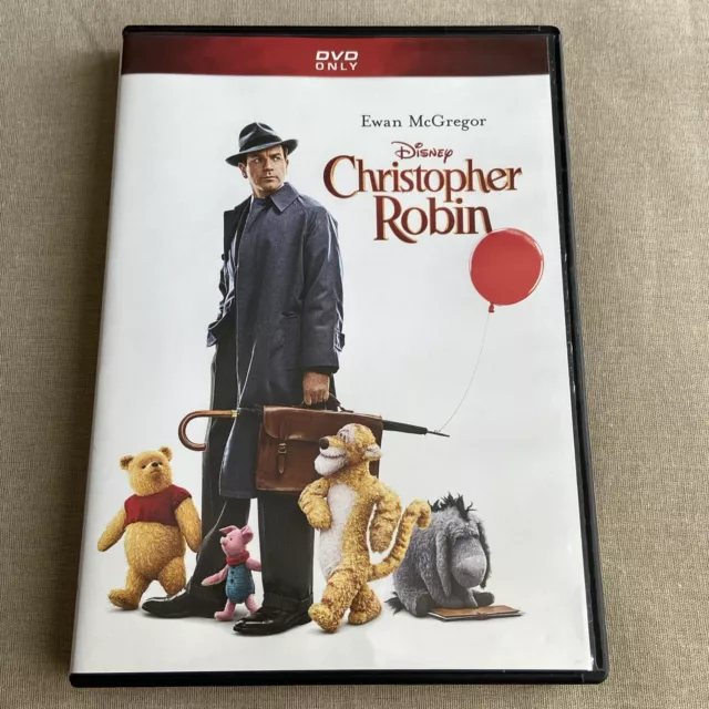 Christopher Robin (DVD, 2018) Disney Winnie The Pooh Ewan McGregor Hayley Atwell