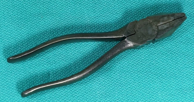 VTG CRESCENT No. 50-6” Lineman's Pliers  Sharp and Handy Size Good Jaws/Cutters
