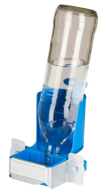 Flaschenhalter für PET Flaschen Nagertränke Kleintiertränke Kaninchentränke 3