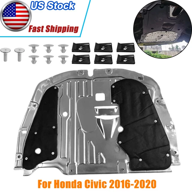 1 PC FOR Honda Civic 20162020 Engine Splash Guard Under Car Shield