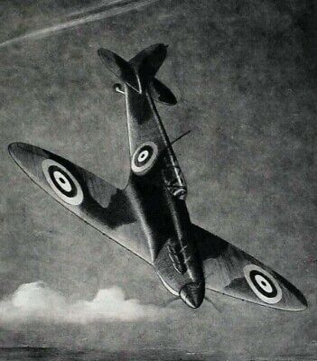 Vickers Supermarine Spitfire P Blake De Havilland Library Large Print Raf Ww2