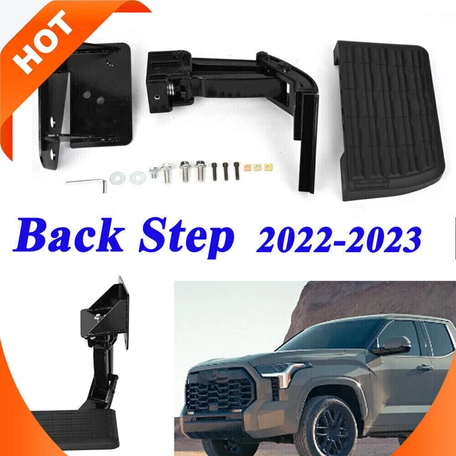 US STOCK FOR Toyota Tundra 2022 2023 2024 Rear Bumper Side Bed Step