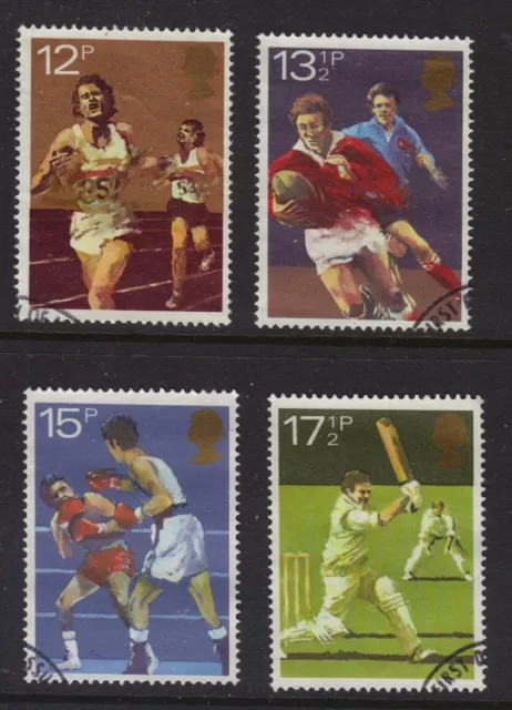 Sg1134-1137  1980 Sports ~ Fine Used Gb