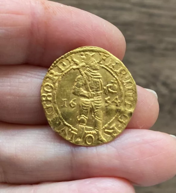 The Netherlands. Dutch Republic. Ferdinand Iii. Gold Ducat. Dated 1654.