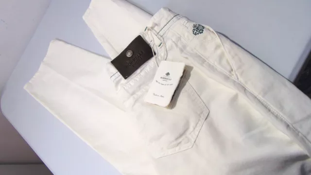 Borrelli Jeans Napoli  Sartoria Nuovo  33-47 86 Cm Girov. Foderina Logo B-019