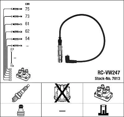 Cavo Di Accensione NGK 9856 Set - Compatibile Con Mazda MX-5 E Altri Modelli - Foto 10