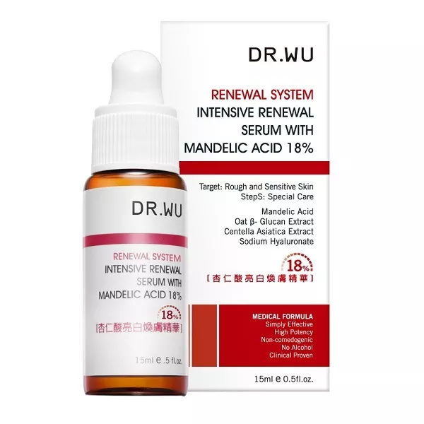 Dr. Wu Intensive Renewal Serum With Mandelic Acid 18% 15ml LargePore Treatment