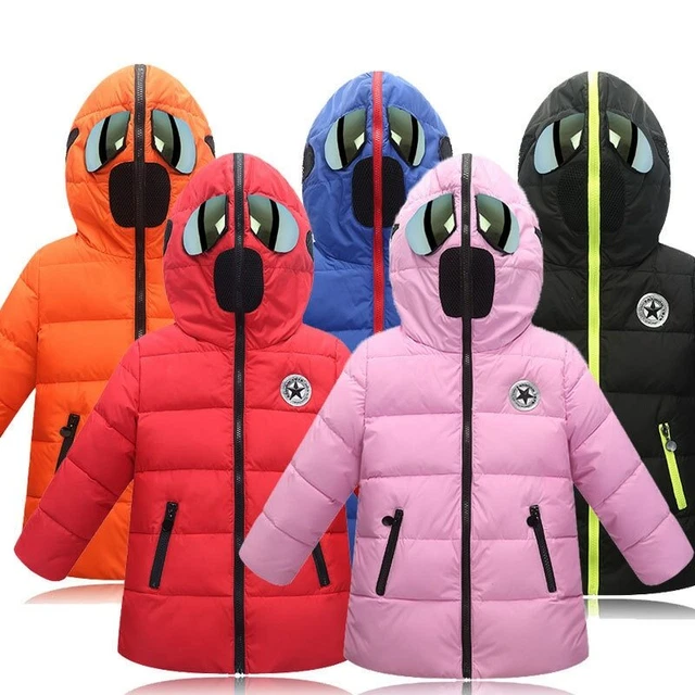 Giacca bambini invernale occhiali moda 2020 bimbi  giubbotto