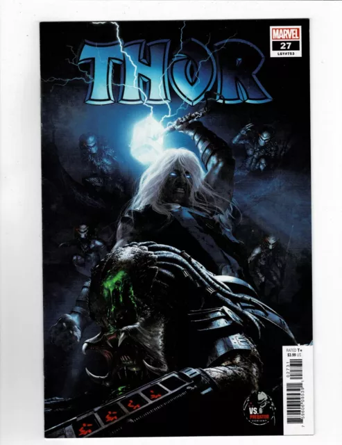 Thor # 27 Predator Variant Cover Unread 1st Print NM- or Better 2022 J4