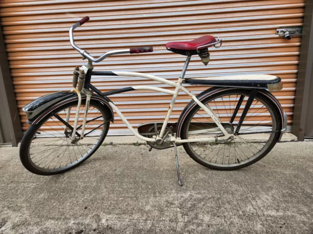 Monark Firestone Super Cruiser Bicycle Original Springer Vintage Bike