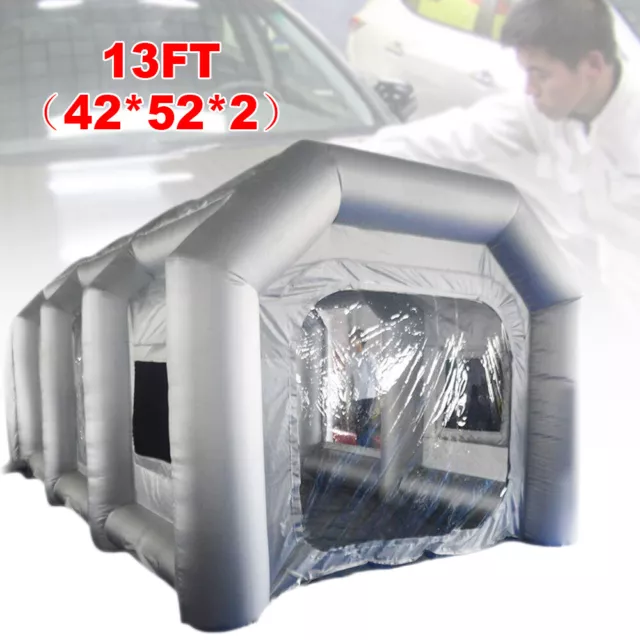 Tenda gonfiabile 4x2,5X2,2M auto cabina di verniciatura mobile cabina spray altamente stabile DHL