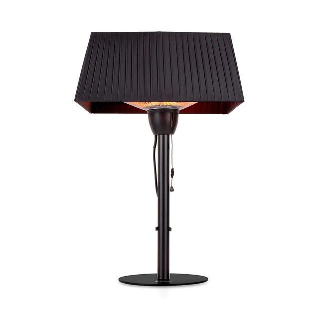 Heizstrahler Tisch Heizung Terrassenheizer Lampe IP44 Infrarot Heizelement 1500W