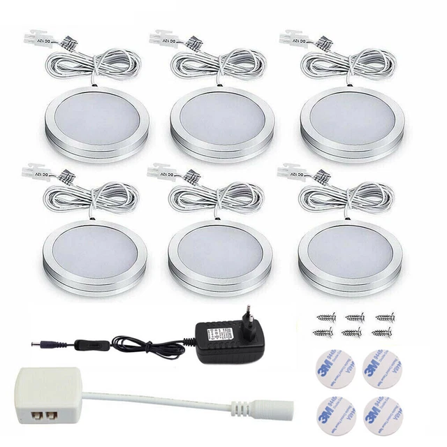 12V LED Unterbauleuchte Küche-Lamp 3/6pc Vitrinenbeleuchtung LED