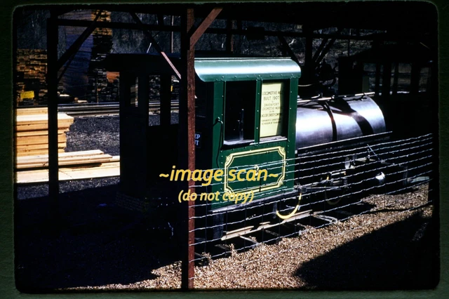 Laclede Christy, Davenport Steam  in St. Louis in 1950's, Kodachrome Slide j17b