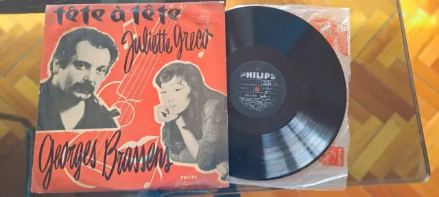 Georges Brassens | Tete A Tete Vol Ii | Uruguay | Lp | Rare | Philips 77