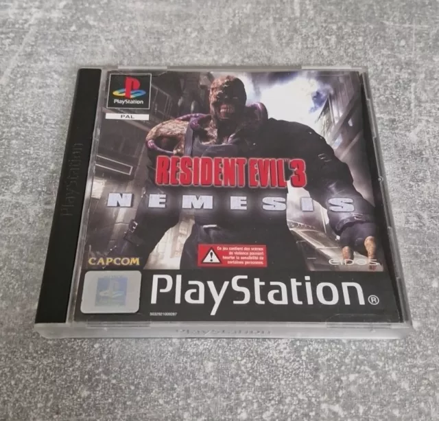 Resident Evil 3: Nemesis - Complet Notice - PS1 PlayStation 1 Pal