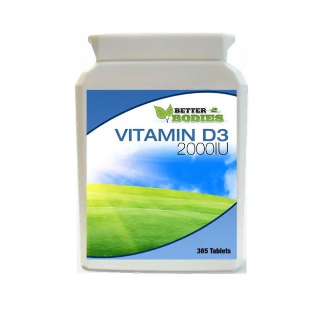 Vitamine D3 2000iu 365 Gélule An Approvisionnement Bouteille