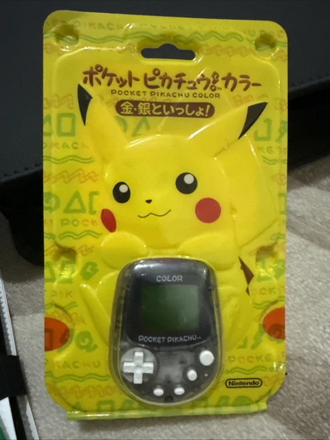 NINTENDO POKEMON POCKET Pikachu Color MPG-002 Negro Transparente