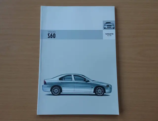 Volvo S60 Series August 2004 Catalogue   Instant price