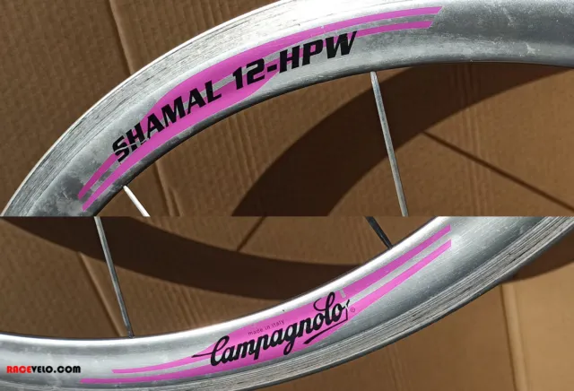 set for one rim decal campagnolo shamal 12-HPW road sticker wheel rims