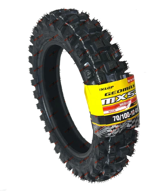 Pneu 2.50 X 10 Pour Pit Bike - Compatible CRF50, PW50, TTR50, KTM, Kawasaki