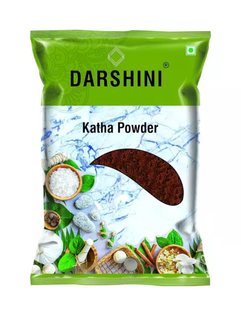 100% Natural Darshini khadir/Katha/Khair Chhal/Acacia Catechu Powder,200g Pack 1