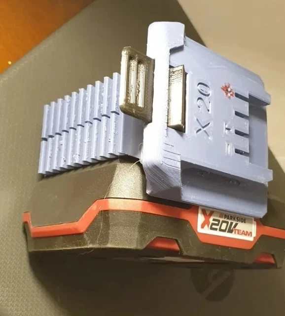 Adattatore di alimentazione FOTGA NP-F Accoppiatore CC per batteria ftizia NP-F550/750/970 con 2 ingressi e usce CC