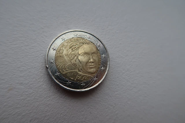PIÈCE DE 2 euros très rare Simone Veil Édition 2018 EUR 1.000,00