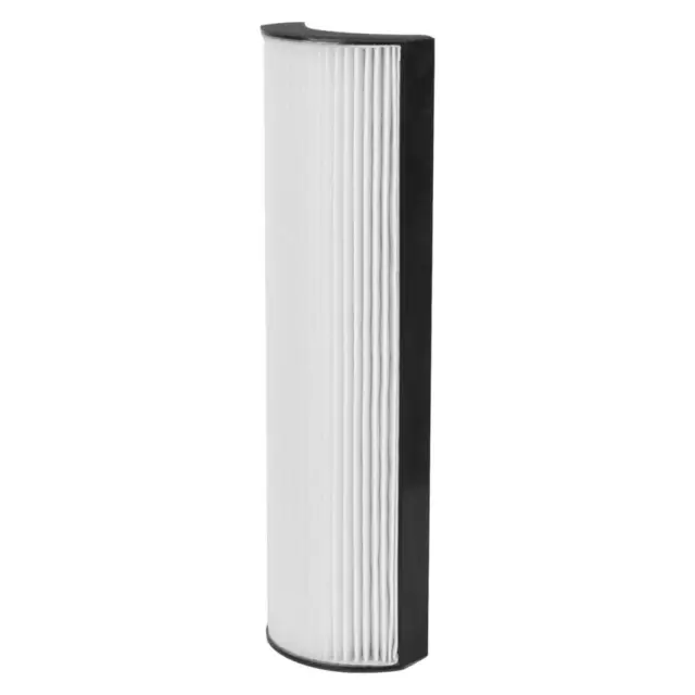 Qlima Double filtre HEPA pour purificateur d'air A68 Blanc noir 47 cm